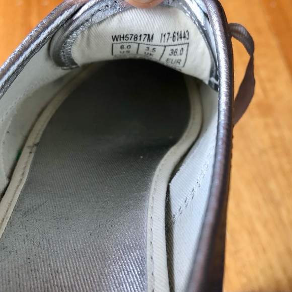 Keds x Kate Spade ♠️ New York silver leather sneakers - Picture 8 of 8